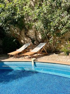 Gîte familial 6 personnes climatisé, piscine partagée chauffée, proche Nîmes, Uzès, Pont du Gard, Cévennes - 6