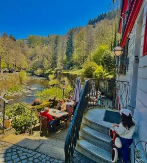 Historisches Fachwerk Haus am Fluss - 9