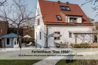 Ferienhaus Landshut- "Das 1956" mit eingezäuntem Garten & Whirlpool und Kamin - 0