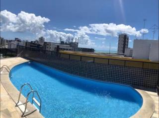 Apartamento 200m da Praia Piscina Vista Mar 4 Hospedes Garagem - 0