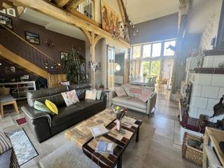 Gîte LA MELINOTHE - 12 personnes - Grand gîte de charme indépendant 5 étoiles - Paisy-Cosdon - 9