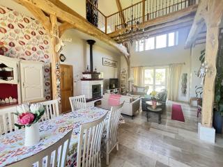 Gîte LA MELINOTHE - 12 personnes - Grand gîte de charme indépendant 5 étoiles - Paisy-Cosdon - 8