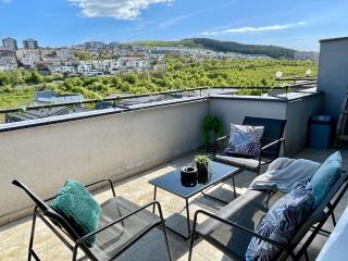Sunny View 2BR Apartment with Terrace - near VIVO and Amethyst - 8