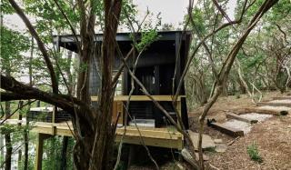 Treehouse with TWO outdoor tubs by the creek! - 5