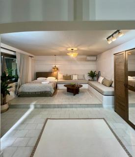 Modern & Cozy Studio for 2 in Saronida Steps from the Beach - 0