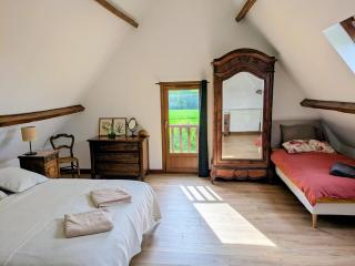 Charmante longère percheronne avec cheminée, jacuzzi et verger -  - 4