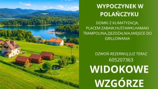 "Widokowe Wzgórze"domki z widokiem na jezioro w Polańczyku z klimatyzacją - Polańczyk - 9