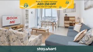 Free housekeeping visits during your stay - StayShort - Cozy 2BR Retreat in Dubai South Near Expo City - 0