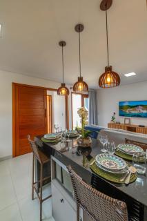 Casa Luz da Lua - Barra Grande - Maraú - Piscina privativa com deck de madeira à beira do lago - 5