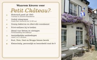 B&B Petit Chateau - Rust, comfort en stijl in hartje Zeeuws-Vlaanderen - Biervliet - 8