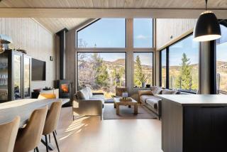 Ski-In Mountain Cabin.5 BR.Sauna.Veggli - 9