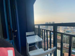 Air Residences Makati 1BR Hall and Balcony - 3