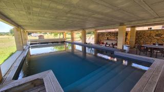 Naudissou avec piscine couverte à Sarlat - 8