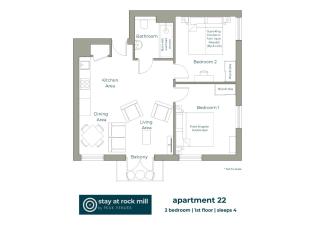 Rock Mill 2 Bed Apartment 22 - 9
