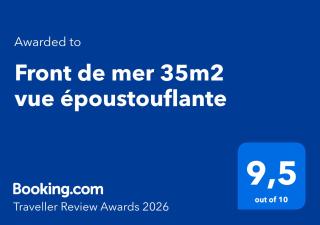 Front de mer 35m2 vue époustouflante - 9