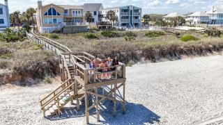 Seaside Rose Luxury Direct Ocean Front, Heated Pool, Hot Tub, Downtown, Game Room, Sleeps 28, Pets - St. Augustine - 3