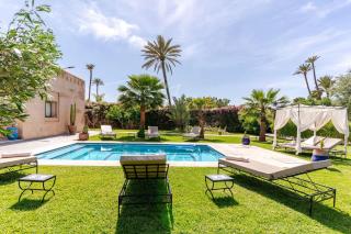 Villa 6 ch 2 piscines sans vis-à-vis Marrakech - 0
