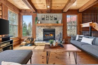 NEW! Timber Chalet w/ Hot Tub • Forest Views - 4