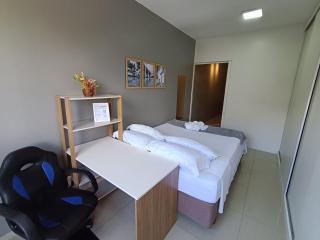 Studio 231 - Brasília Sudoeste - completo - prático - portaria 24h - estacionamento grátis - 7