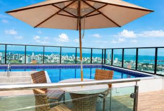 Beach Class Ilha do Leite - Flat Studio 1105- Com piscina - 7