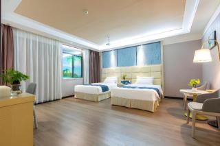 Echarm Hotel Panyu Chimelong Guangzhou South Railway Station Wanbo Metro Station - 2