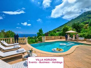 VILLA HORIZON - 5min from Monaco - A bird's-eye view of Monaco and Mediterranean - Ideal Groups & Families - Parking - Private Garden - Calm - 0
