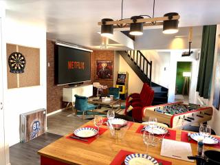 Appartement 100m2 - T4 Cinéma Privé Parking Saint-Leu - 9