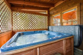 Cozy Secluded 1 BR 2Bath, 1 Free attractions ticket included, hot tub, wifi, arcade, grill - 5