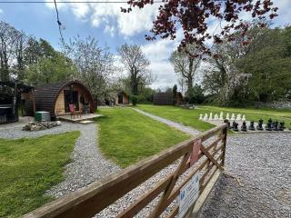 Boutique Hot Tub Pods near Newborough Forest - 8