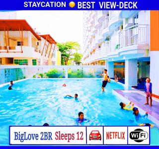 Tagaytay Hideaway 2-Bedroom Sleeps 12 max in CITYLAND Prime Condo with Big Living room, Kitchen, Free Swimming Pool, 2 Parking, Wi-Fi, Netflix, Perfect View-Deck - 8