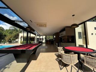 Casa de campo en Itatiba: Al lado de Doda Training y Greenhouse Hall - 9