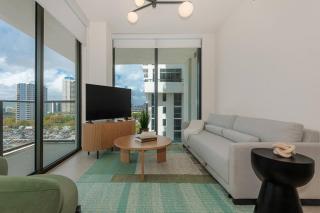 Luxury 2BR at The Crosby Miami Pool and Gym - 9