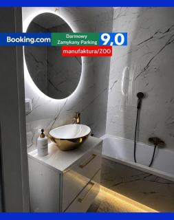 Nowe luksusowe Apartamenty z WANNĄ PREMIUM MANUFAKTURA-Orientarium ZOO-Aquapark Fala-Prywatny na wyłączność - w pełni wyposażony apartament -Blok, Niskie piętro, ZAMYKANY PARKING NA PILOTA - Cisza i spokój - Prywatność - Doskonała lokalizacja ! - 0