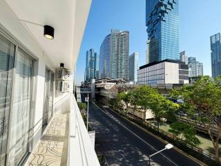 Silom City 60sqm 6ppl 2 min2 BTS Paragon Icon Siam - 6