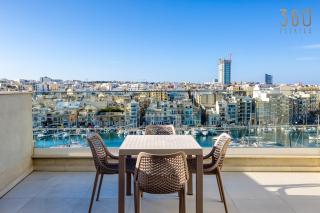 Sea View Penthouse with Stunning Marina View in Pieta - 0