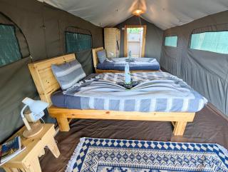 Camp Naledi - Exclusive Safari Tented Lodge with River View I All Inclusive I Natural Plunge Pools I Free WiFi I - 4