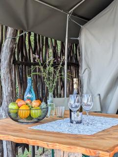 Camp Naledi - Exclusive Safari Tented Lodge with River View I All Inclusive I Natural Plunge Pools I Free WiFi - 8