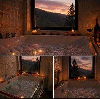 Stone Room with jacuzzi Sinaia - 4
