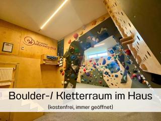 Ferienhaus Winterbergblick, Nationalpark Sächsische Schweiz, 5 Wohnungen und Gemeinschaftsraum, Boulderraum und Sauna im Haus - Hinterhermsdorf - 5