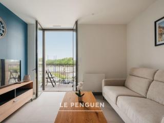 Gîtes les Ébihens - 6 appartements avec parking privé proche des plages - 6
