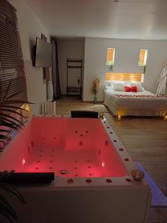Escapade romantique loft jacuzzi et jardin privatif proche Paris - 0