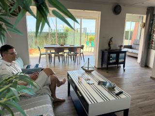 La bulle marine, 80m2, 2chambres, 1 coin nuit, 6 personnes max - 8