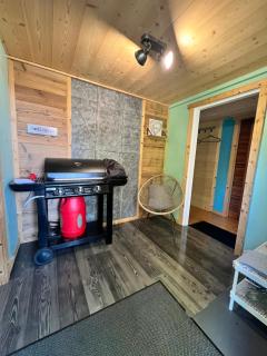 Chalet 9 personnes, piscine, terrasse - 9