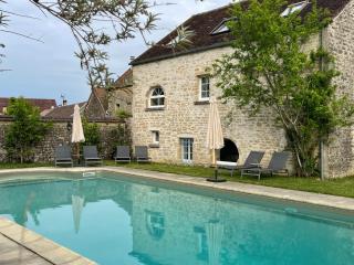 La Closerie de Gigny Maison Templiere avec Piscine - 9