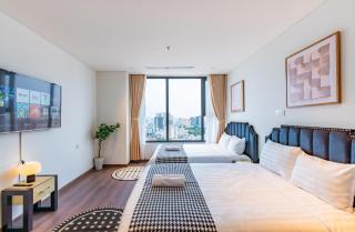 Delux Central 3 Bedrooms China Town, Pool, Sauna, City Gateway - 8