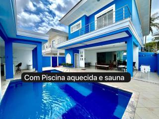Piscina Aquec Sauna Praia do Pernambuco Mar Cadado Guaruja - 0