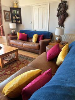 Large family home, sea view, hot tub, beach 5 min walk, dog friendly - 5