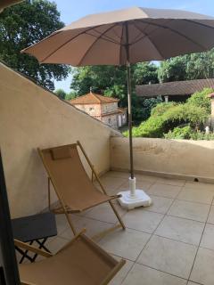 Terrasse avec vue Domaine Viticole - 9