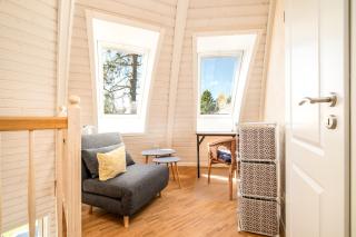 Kugelhaus Tamika - Sauna, Whirlpoolwanne und Kamin am Tollensesee - 9