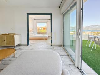 T3 Exceptionnel terrasse vue mer bord de plage - 1
